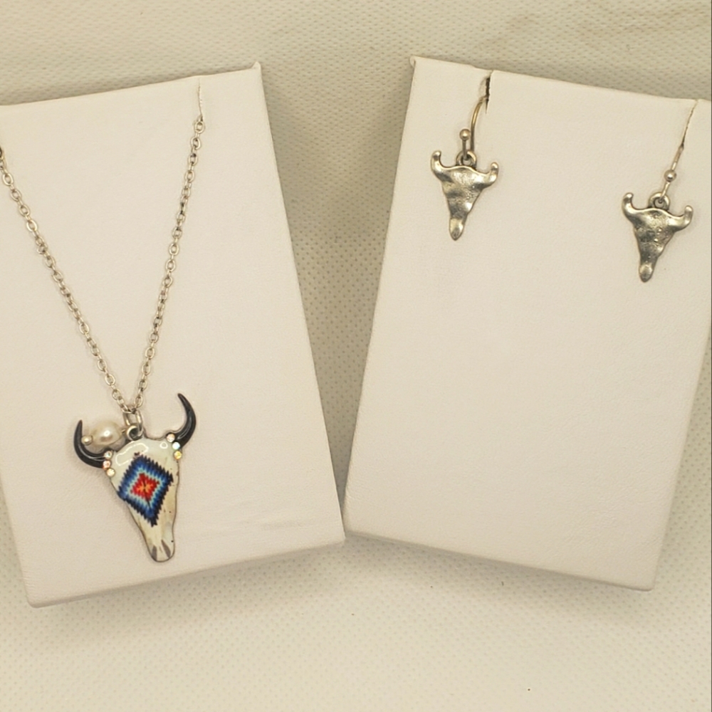 Bull Skull Head set